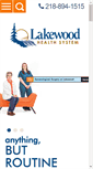 Mobile Screenshot of lakewoodhealthsystem.com